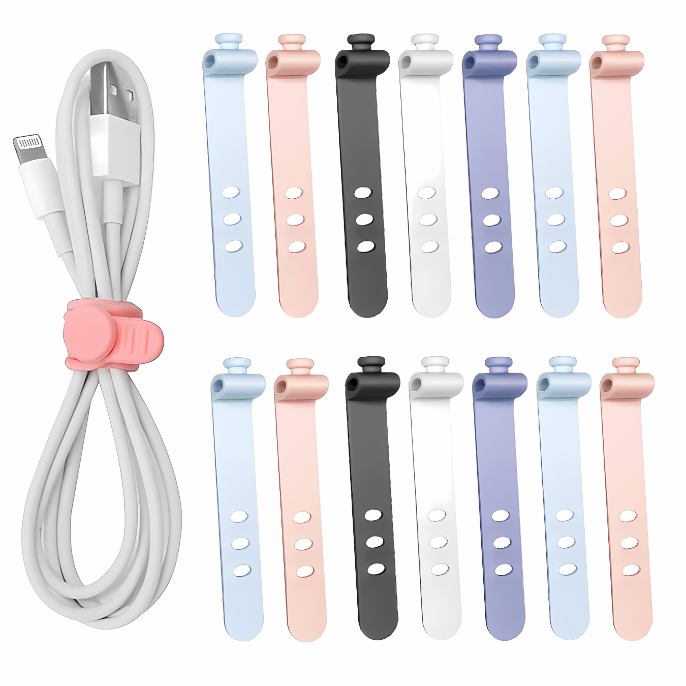 Elástico organizador de cables