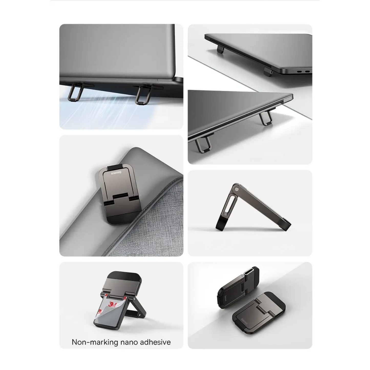 Soporte plegable para computador
