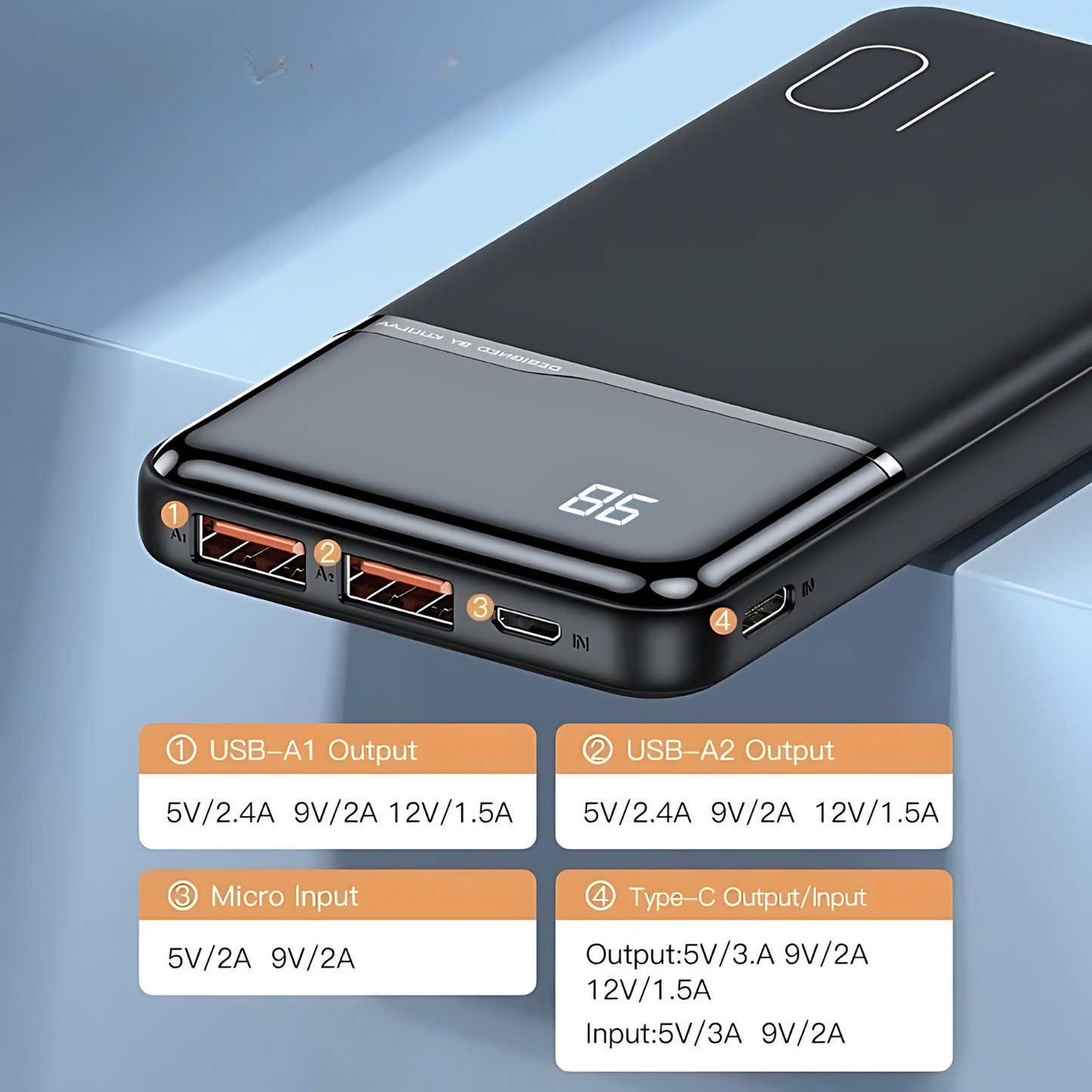 Batería externa 10000 mAh