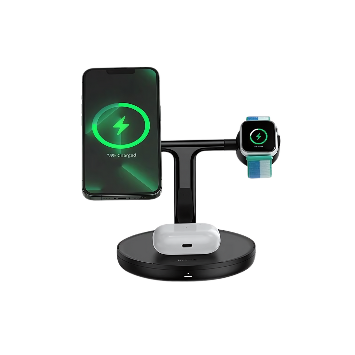Cargador inalámbrico 3 en 1 Baseus - carga rápida