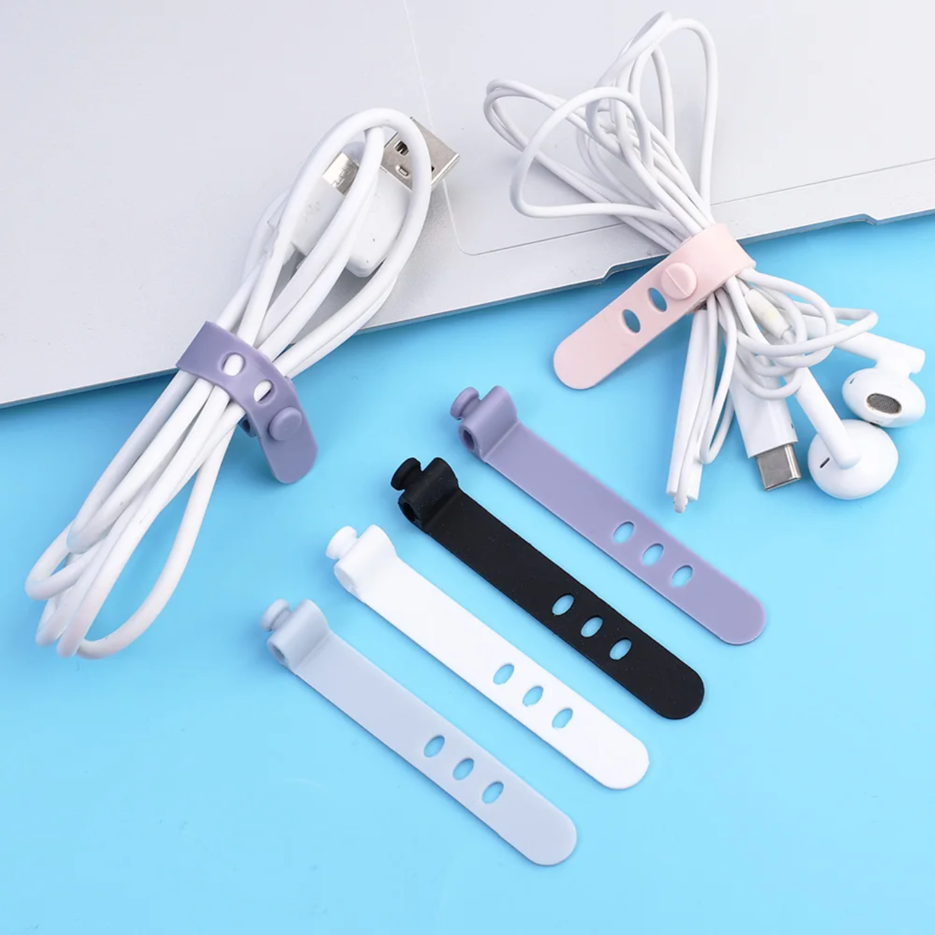 Elástico organizador de cables