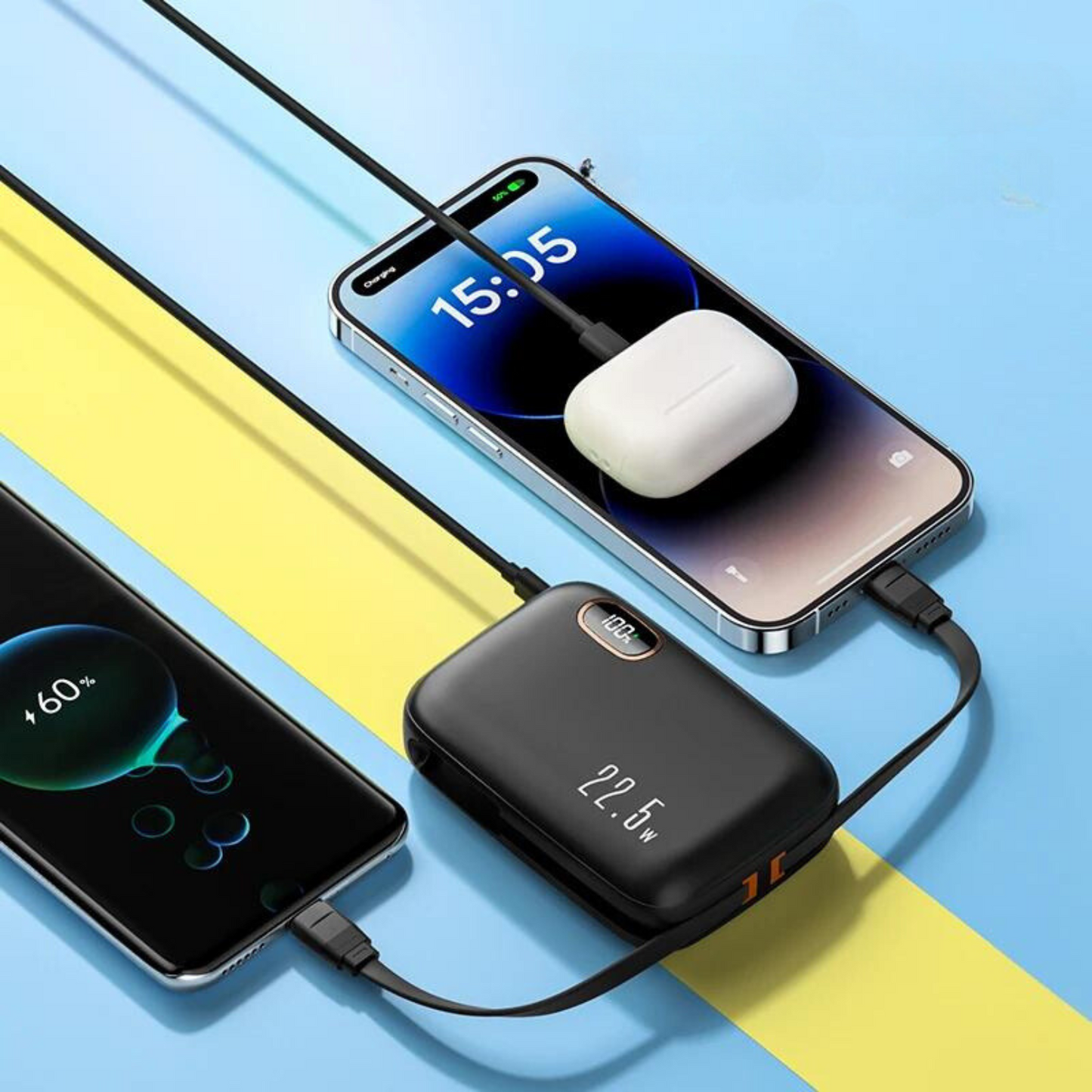 Batería externa compacta 10000 mAh