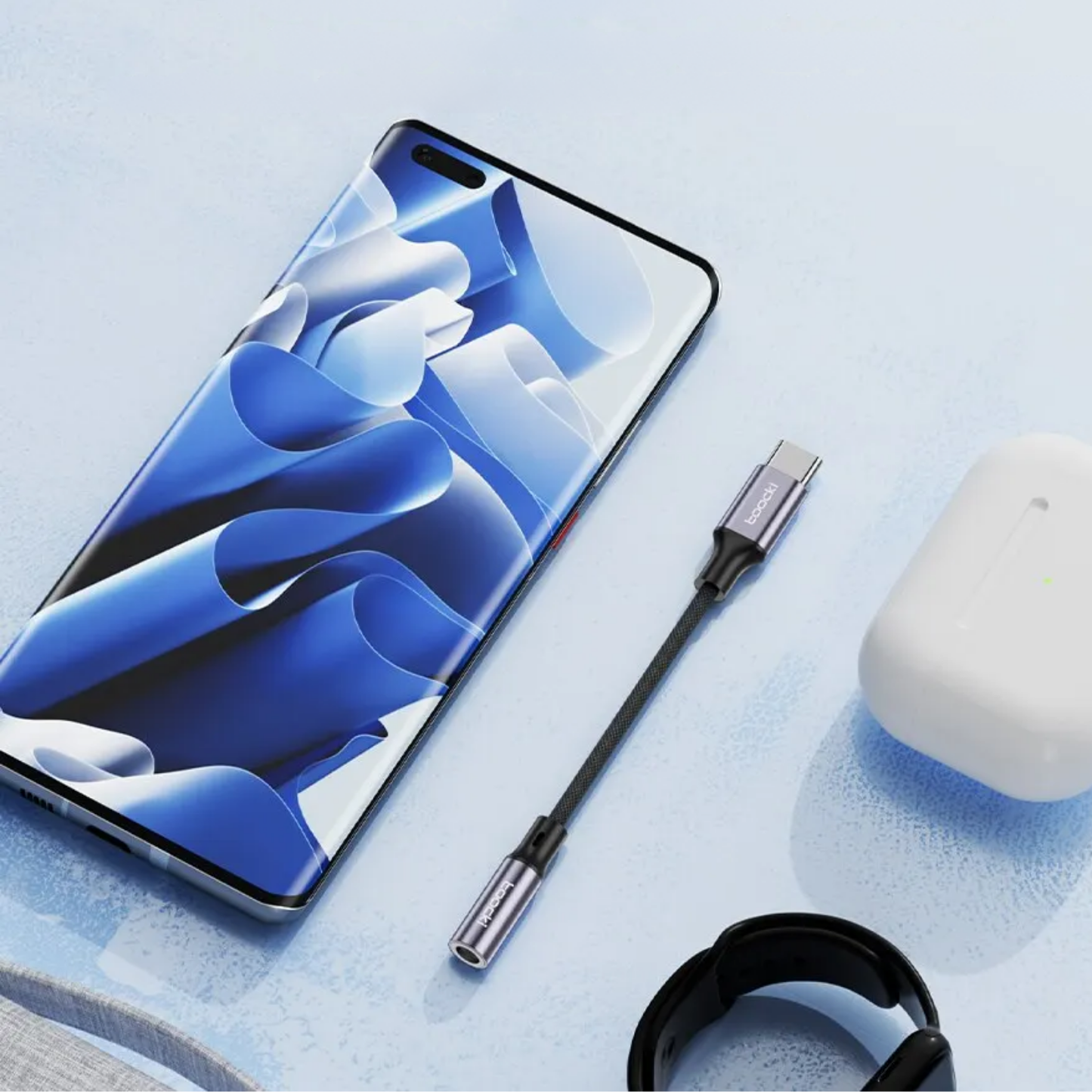 Adaptador USB C a Jack 3.5mm (Aux)