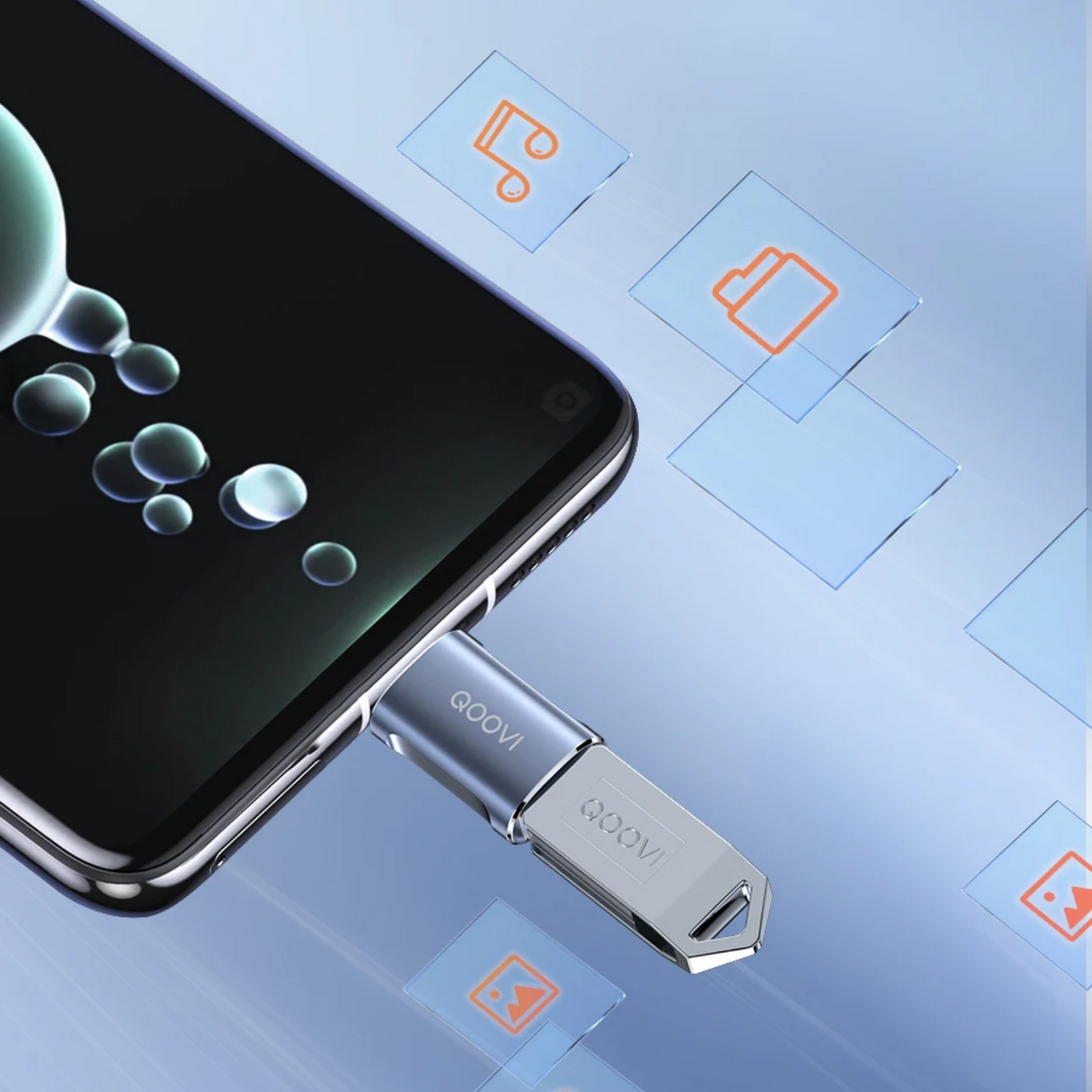 Adaptador USB A a USB C