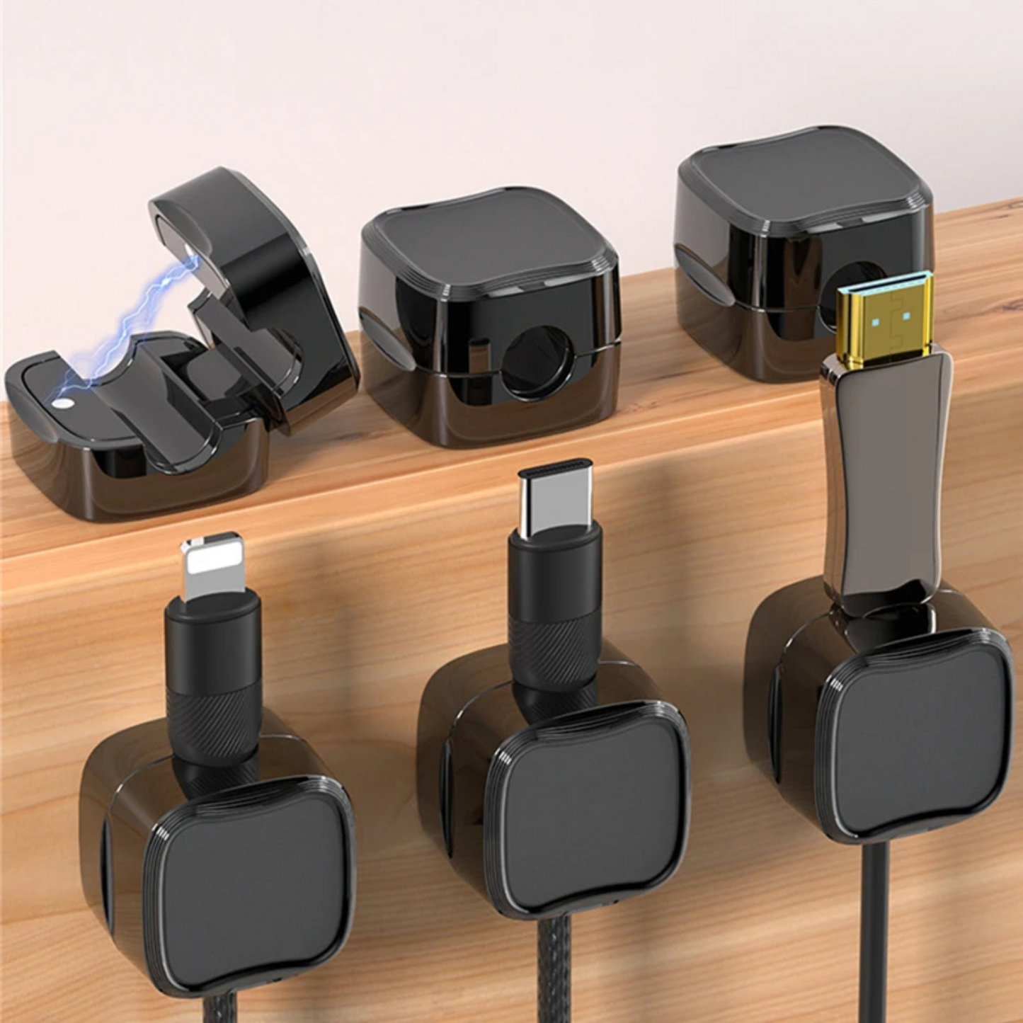 Clips Magnéticos para Cables