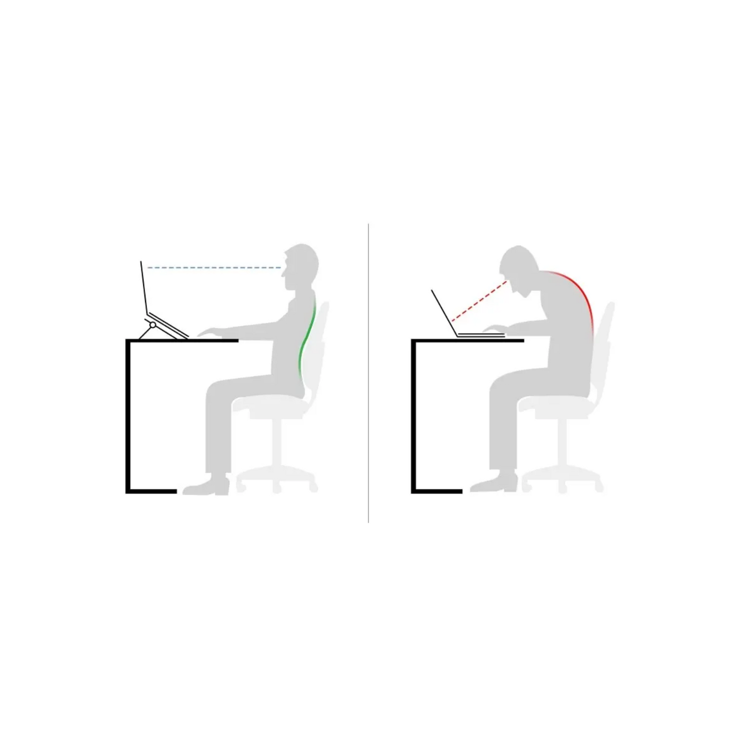 Soporte plegable para computador