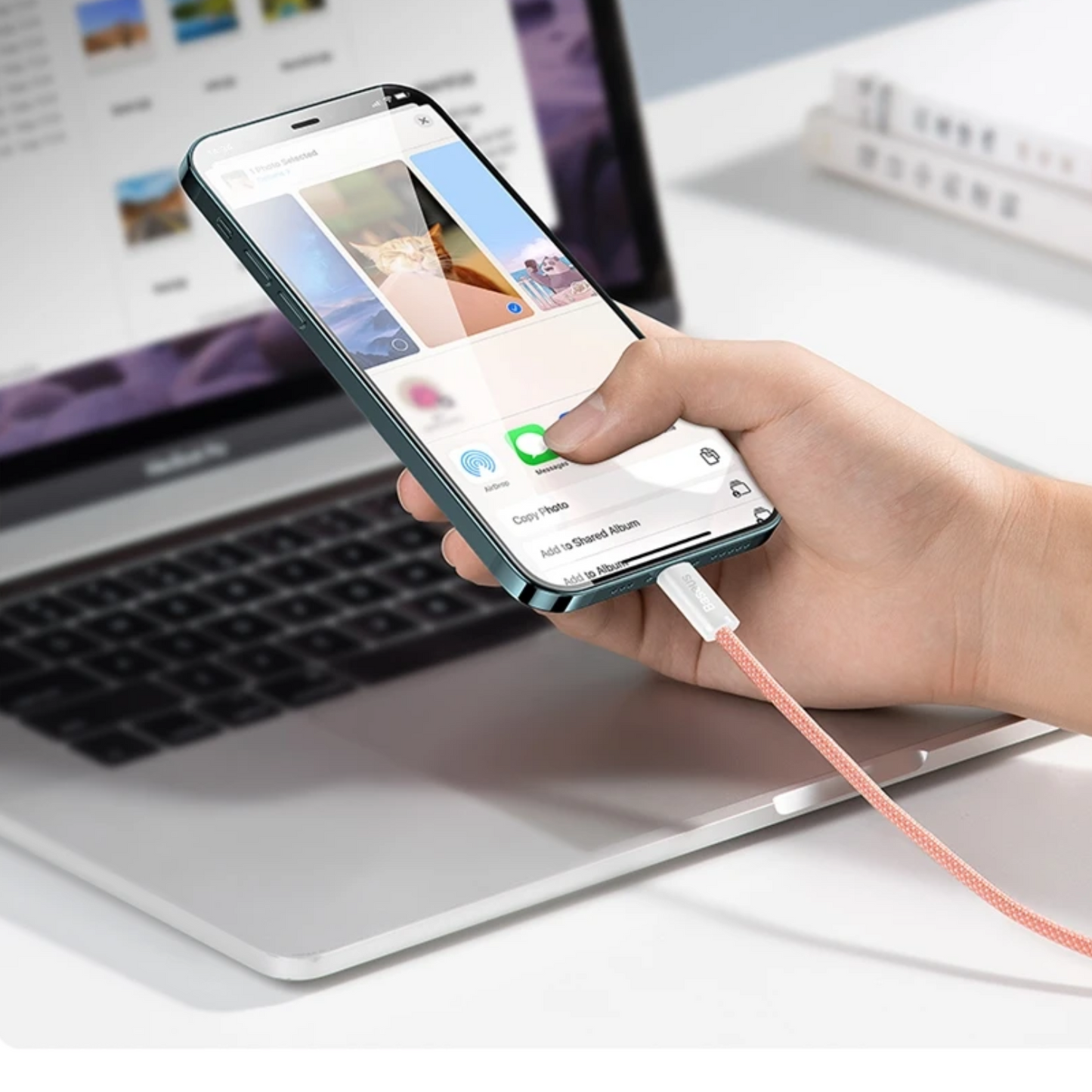 Cable iPhone USB C a Lightning - Baseus