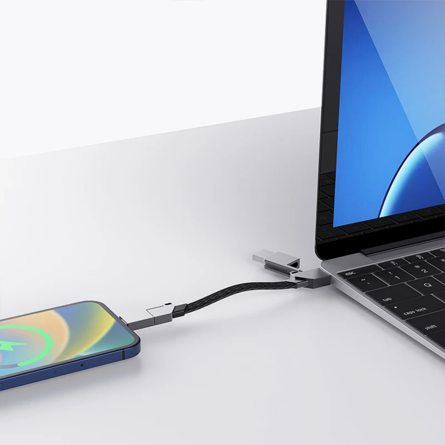 Cable Llavero 4 En 1