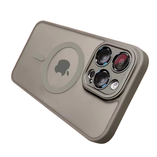 Carcasa iPhone compatible con Magsafe (Gris)