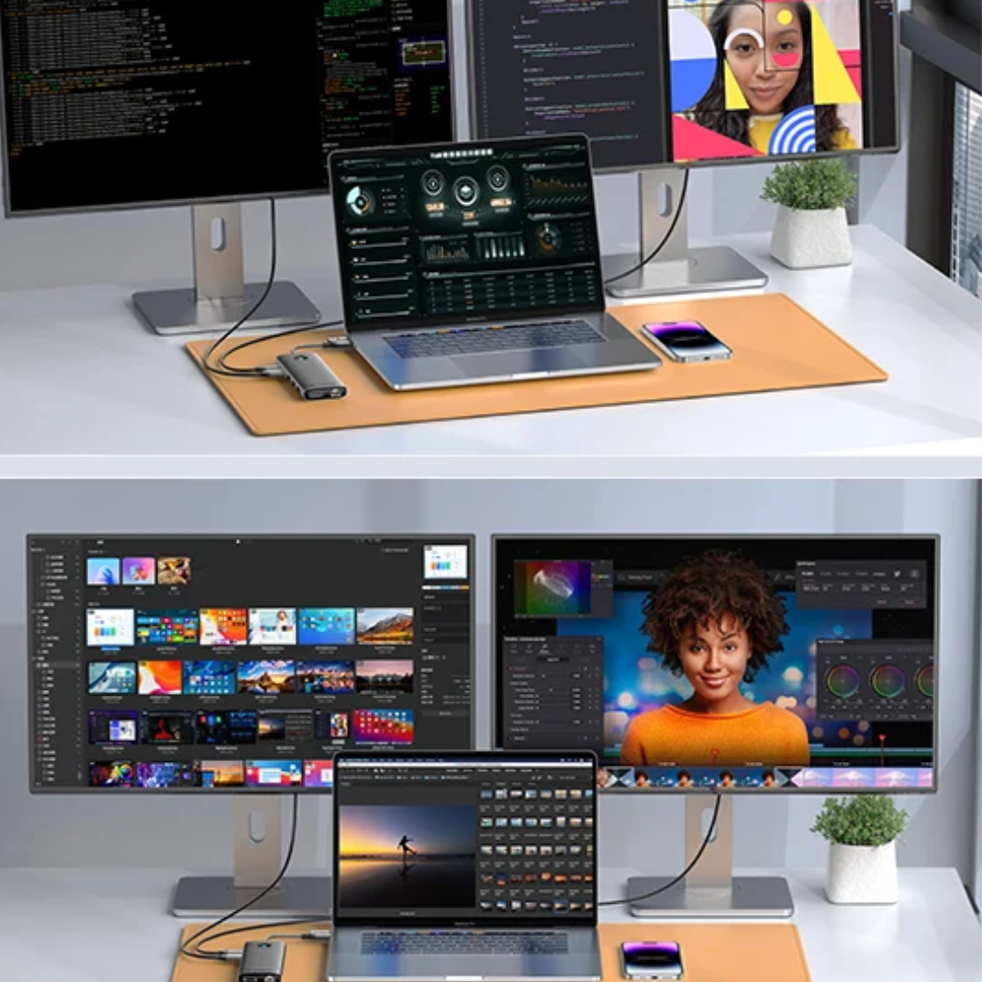 Hub Displaylink 12 en 1