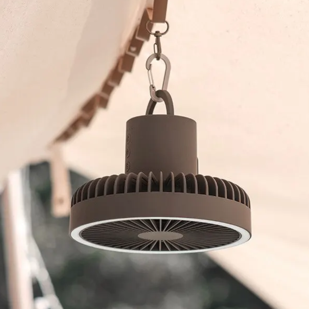 Ventilador escritorio recargable