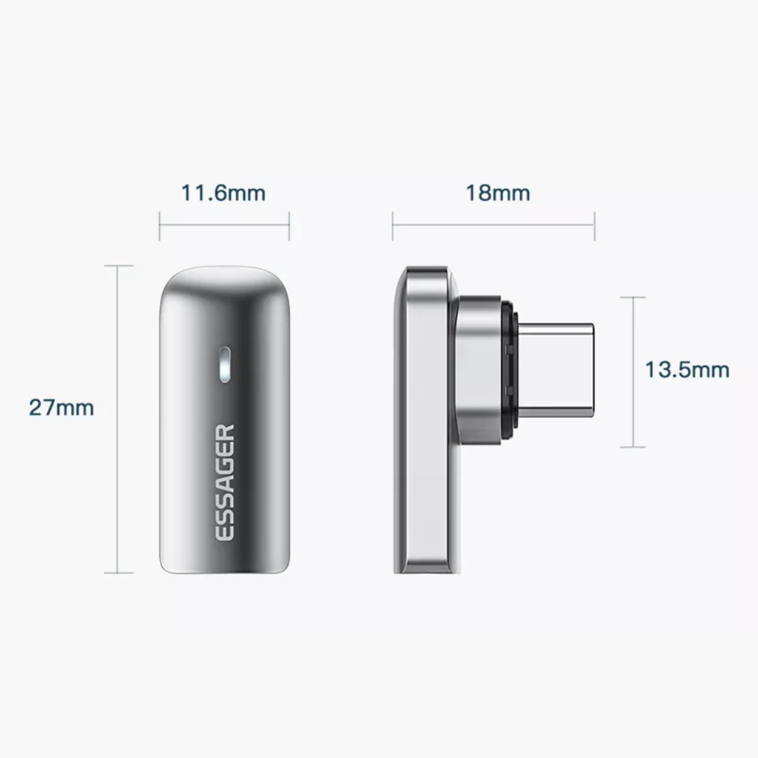 Adaptador magnético USB C