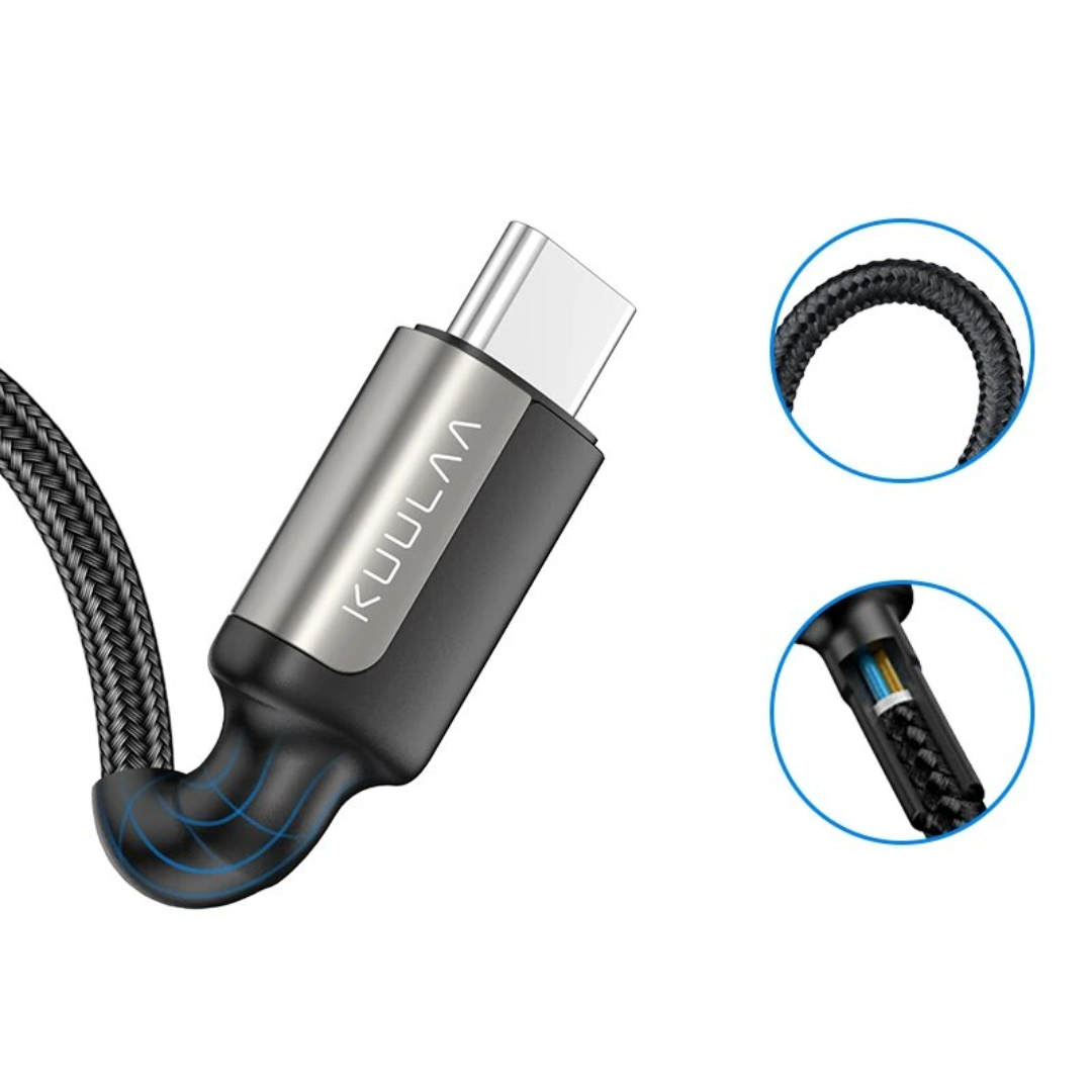 Cable USB C a USB C (2 metros) - Kuulaa