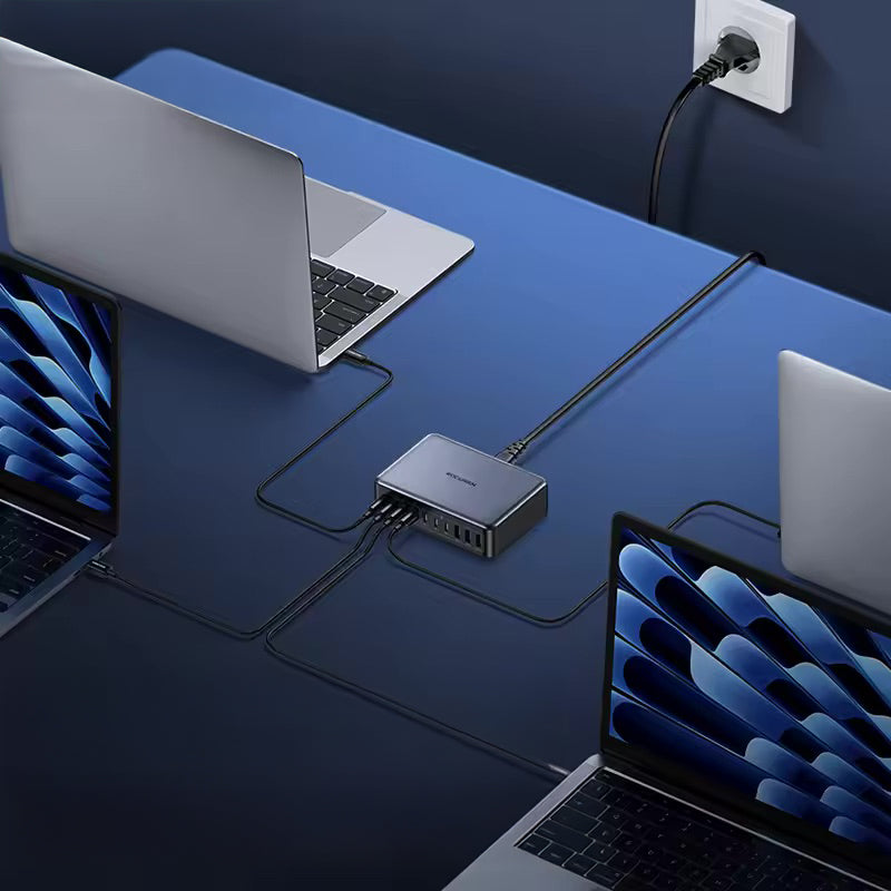 Cargador escritorio multi USB - Carga rápida (400W)