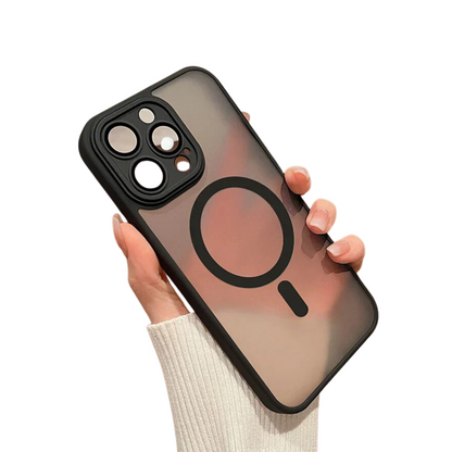 Carcasa iPhone compatible con Magsafe (Celeste)