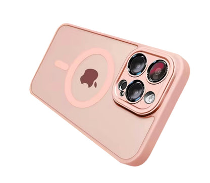 Carcasa iPhone compatible con Magsafe (Rosada)